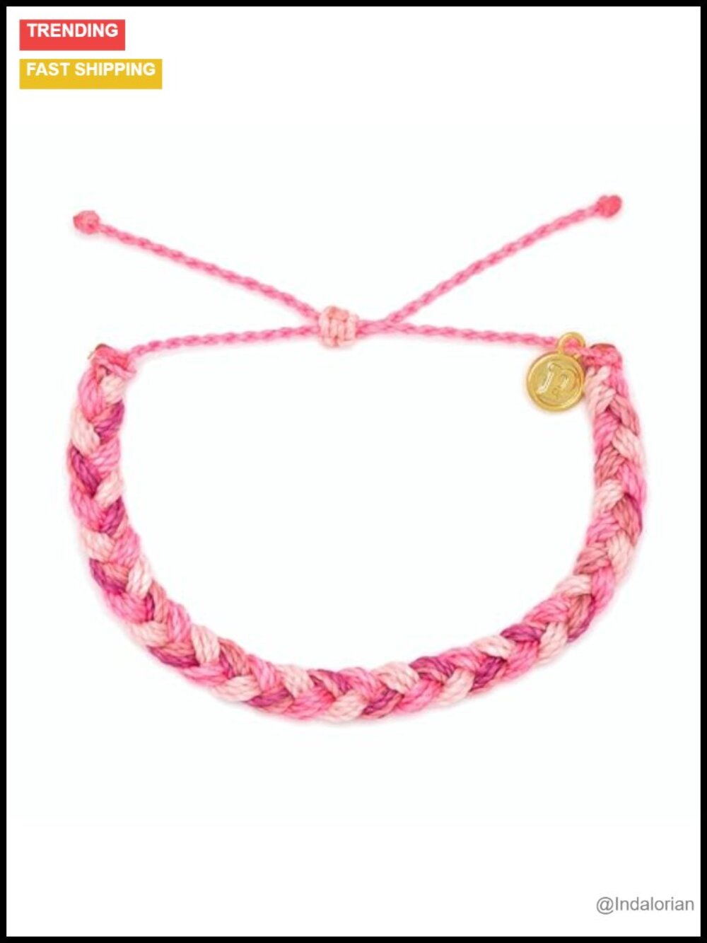 Handmade Braided String Bracelet Waterproof Adjustable Stackable Jewelry